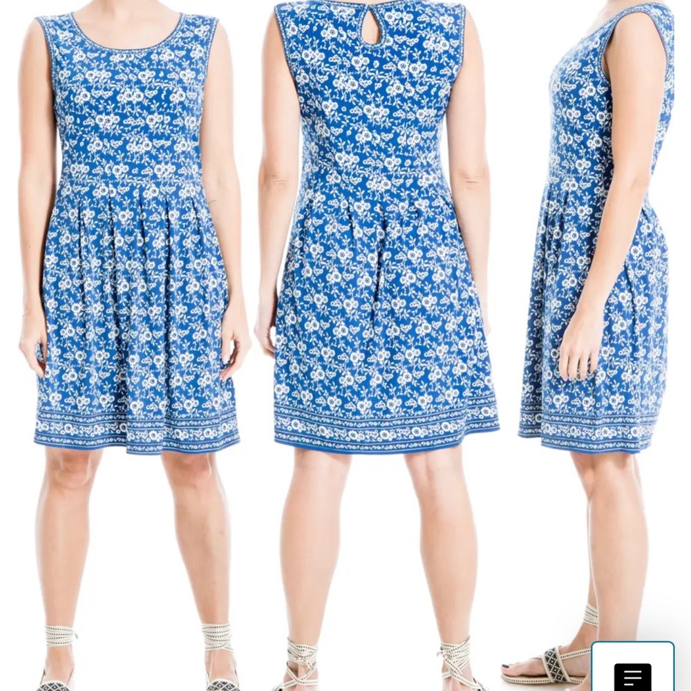 Lightweight, cool Max Studio sleeveless dress